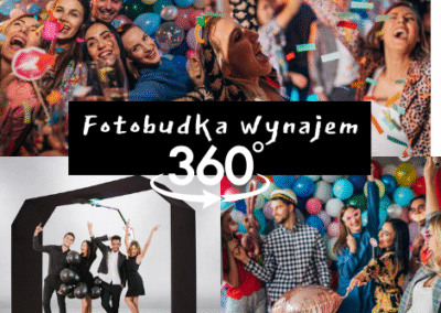 Fotobudka 360 stopni dla Ciebie i Twoją imprezę