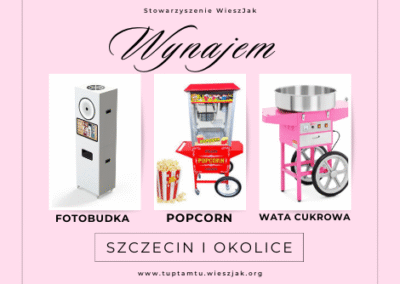 Maszyna do popcornu i waty cukrowej!
