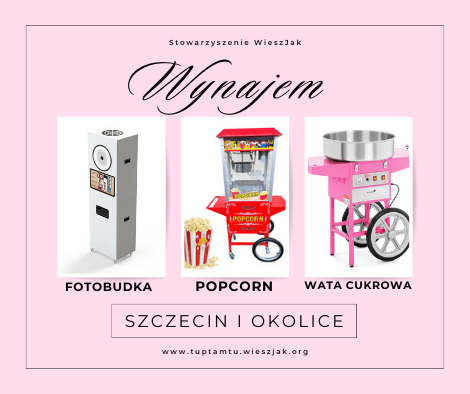 Maszyna do popcornu i waty cukrowej!