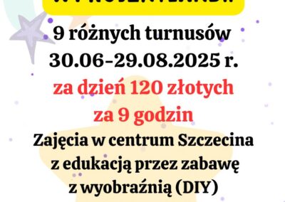Półkolonie letnie w centrum Szczecina!