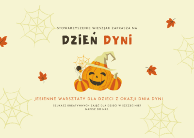 Jesienne warsztaty dla dzieci z okazji Dnia Dyni!